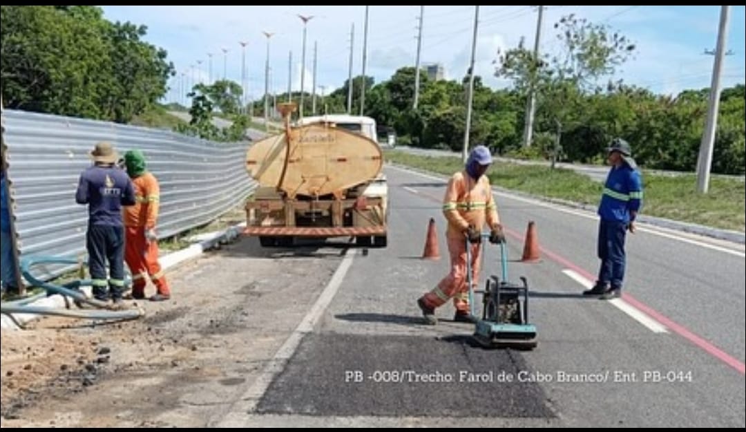 DER-PB inicia Operação Carnaval Seguro 2025 com ações de fiscalização e manutenção das rodovias