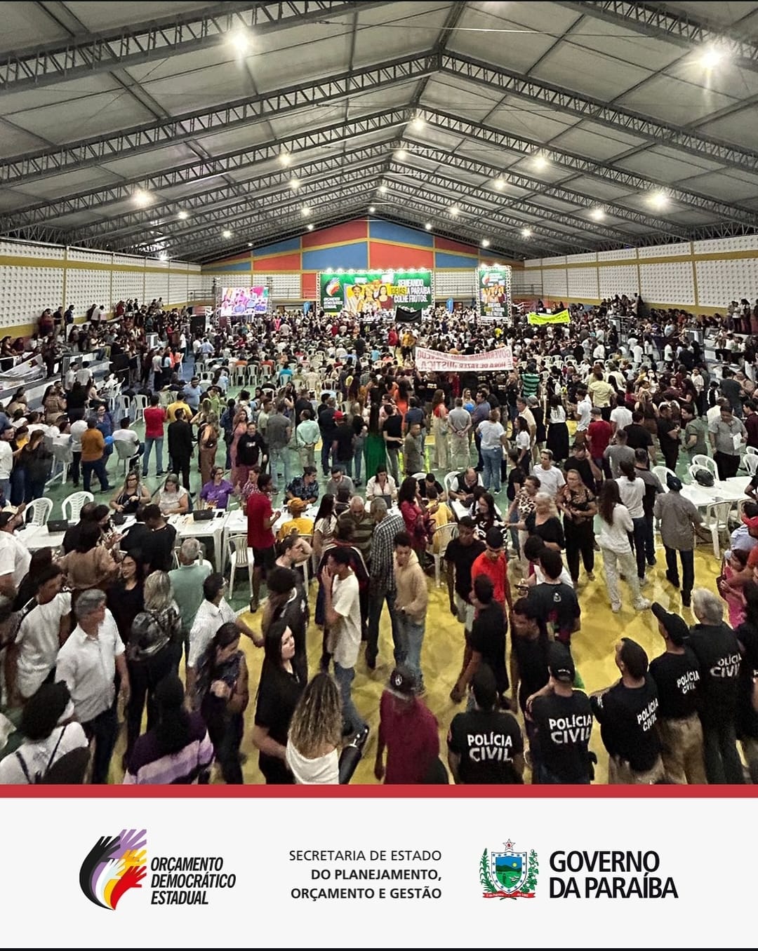 O Orçamento Democrático Estadual chegou em Campina Grande!