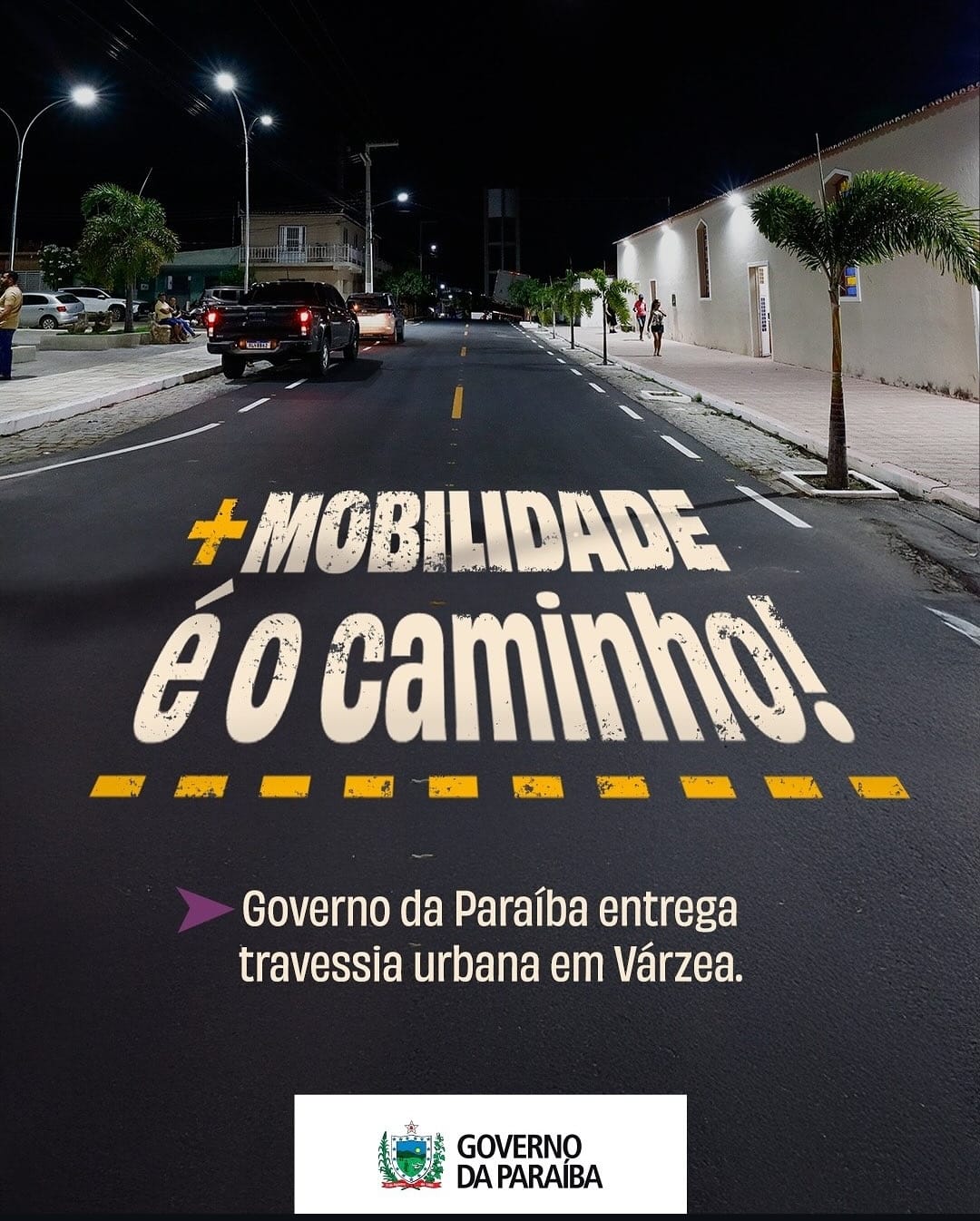 Governo da Paraíba entrega travessia urbana em Várzea e melhora mobilidade local