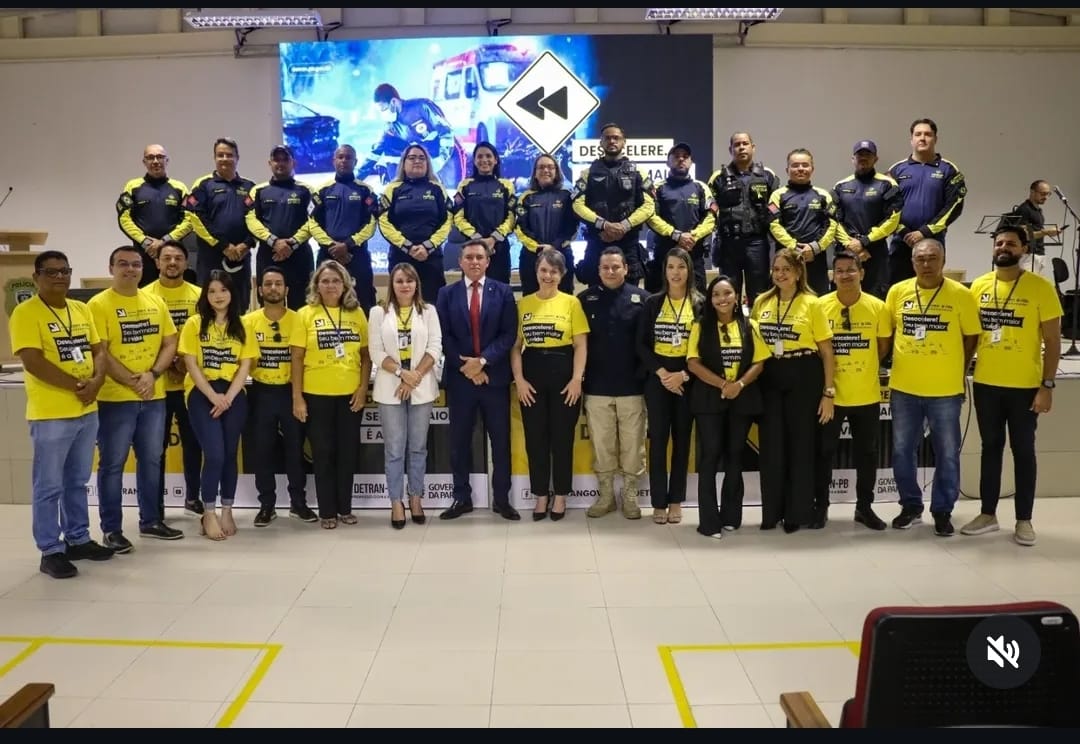 Maio Amarelo 2025 é lançado oficialmente na Paraíba com mensagem de valorização da vida