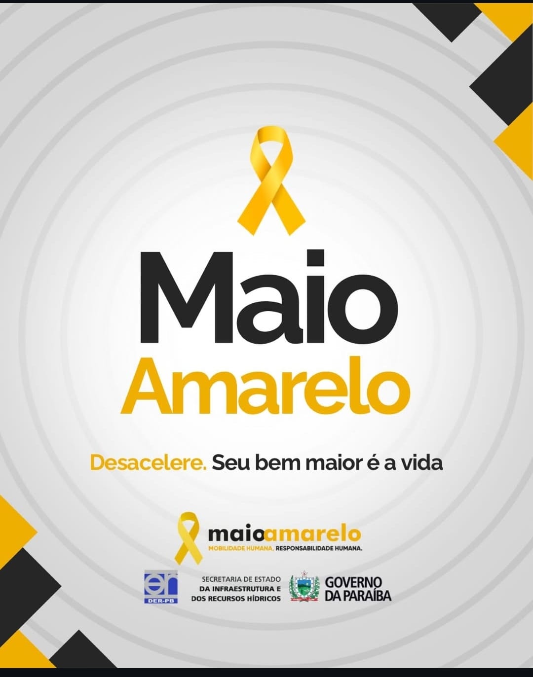 Maio Amarelo 2025: Mês de conscientização para a segurança no trânsito