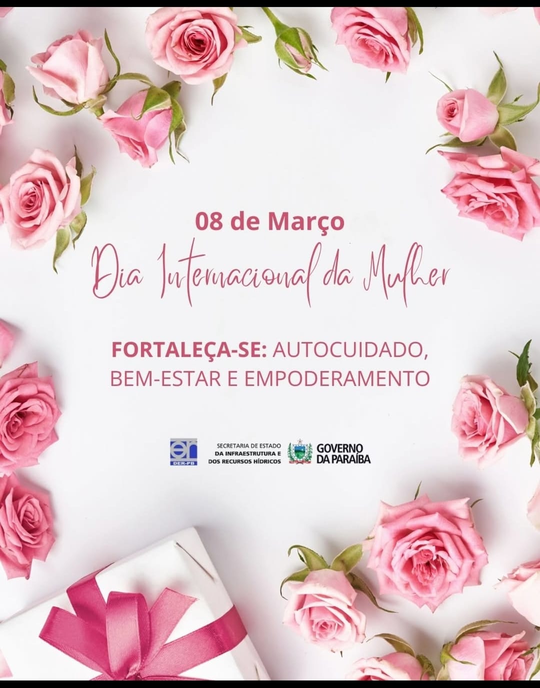 Feliz Dia Internacional da Mulher 🌹🌸