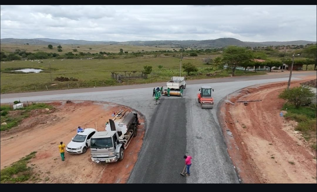 Obra de acesso ao distrito de Braga, em Tacima, chega à fase final e impulsionará o desenvolvimento regional