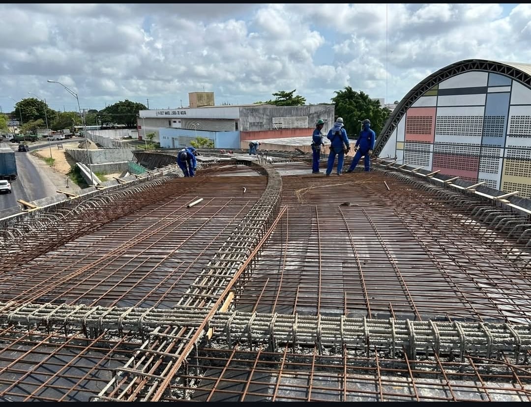 Viaduto do Bairro das Indústrias avança e beneficiará mais de 20 mil pessoas na Zona Sul de João Pessoa